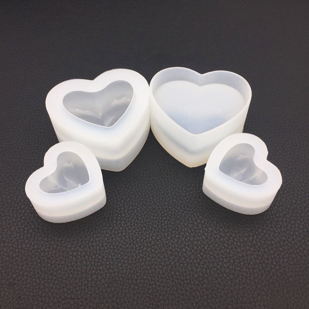 Silicone World 3D Heart Candle - Resin Art Alphabet recension och pris