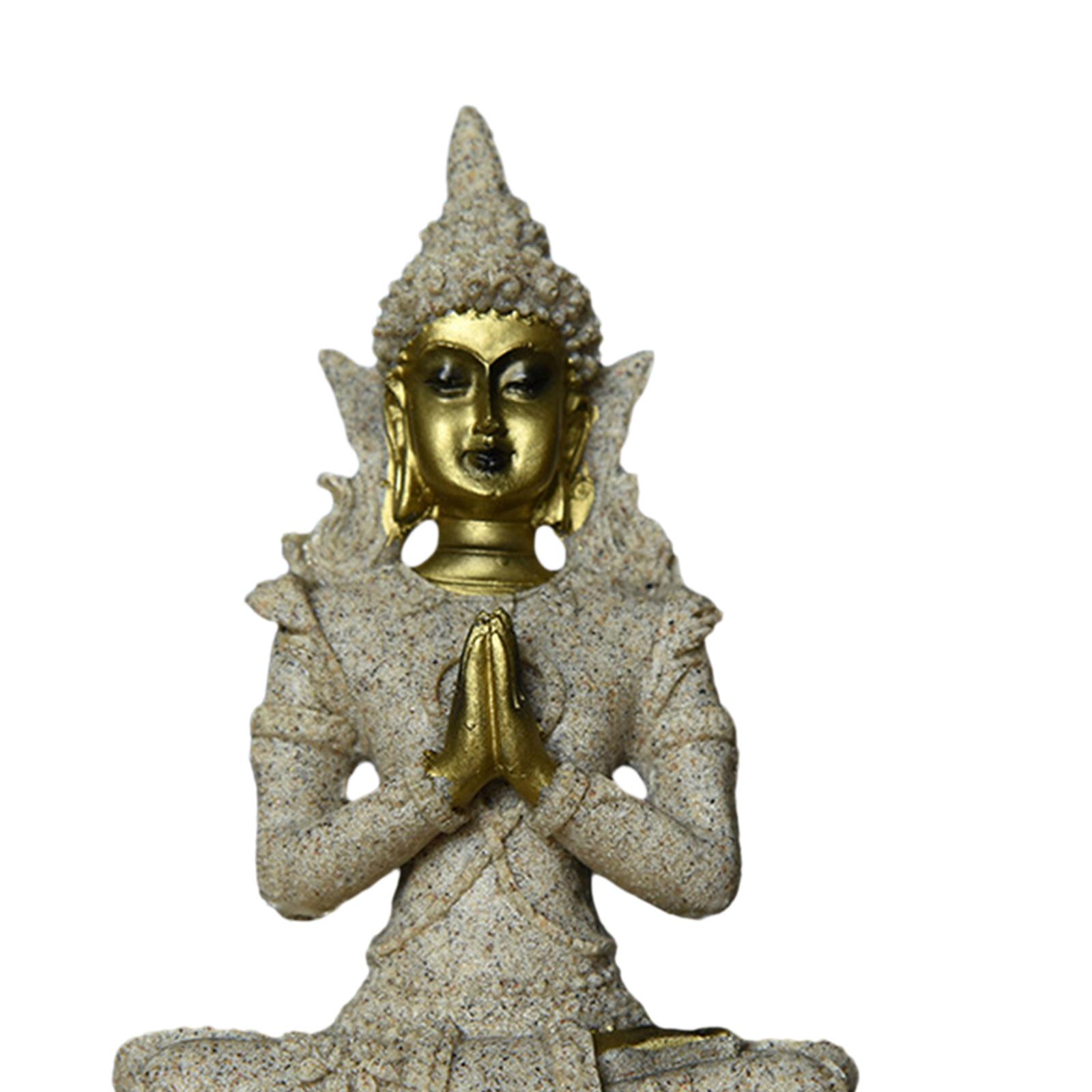 Antique Resin Buddha Statue Fi - Resin Art Work recension och pris